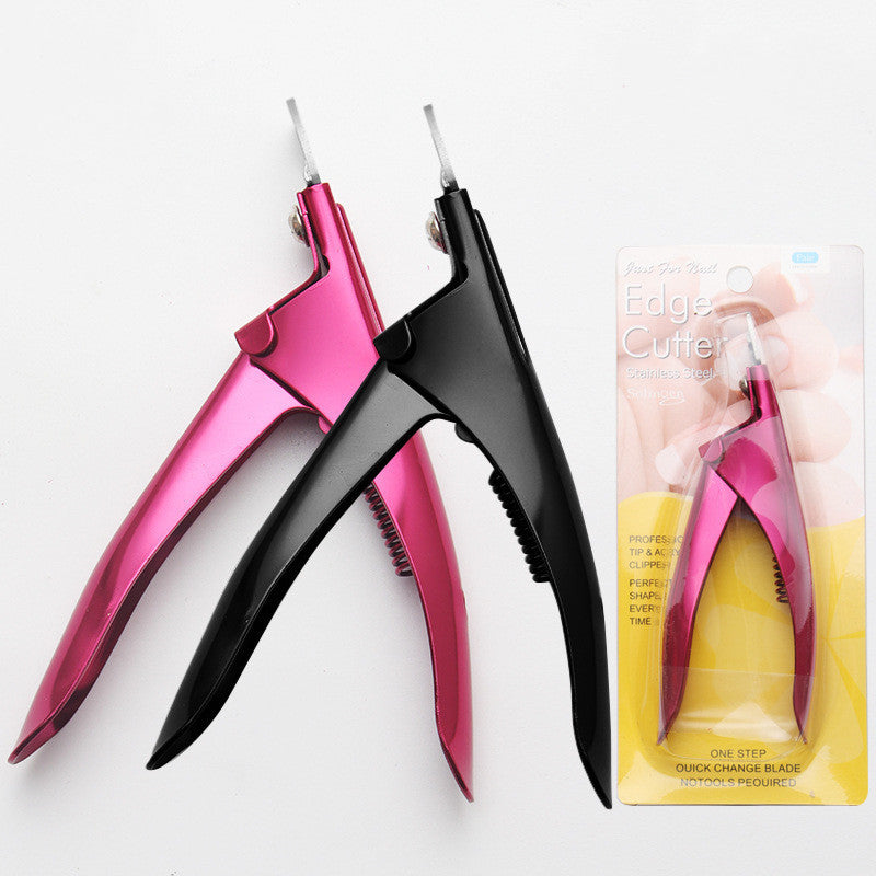 U-shaped nail clippers