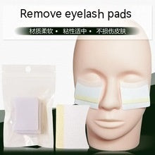 Hydrogel patch for eyelash implantation