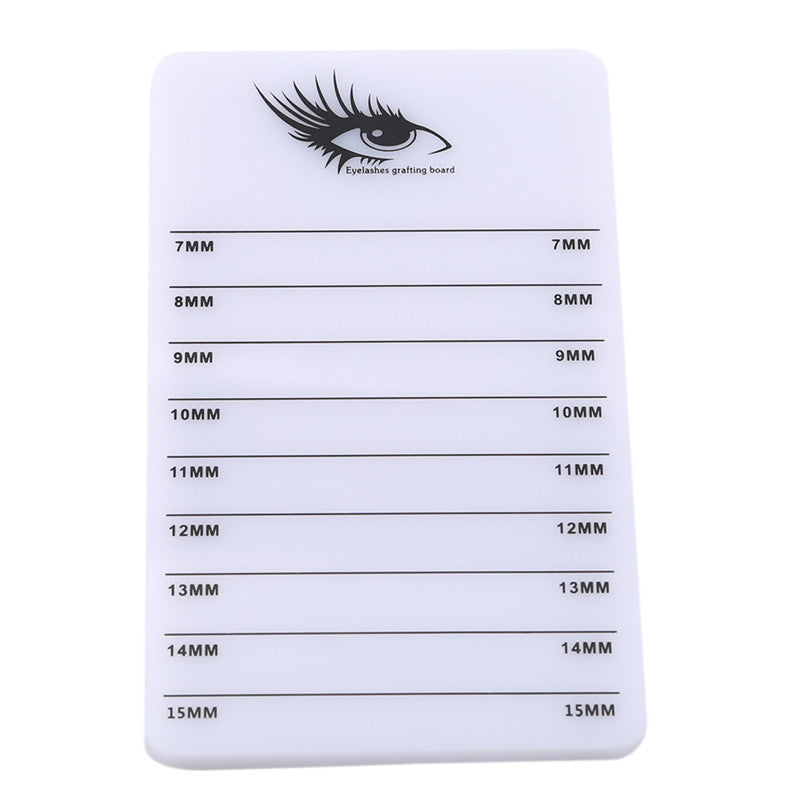 Acrylic Eyelash Extension Board - Convenient Holder for Applying and Removing Eyelashes