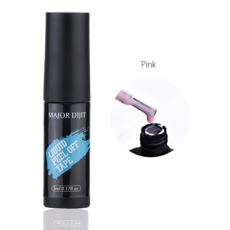Anti-spill nail polish glue