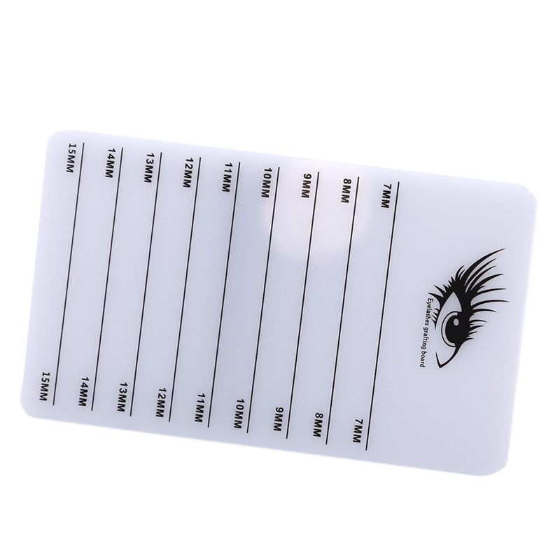 Acrylic Eyelash Extension Board - Convenient Holder for Applying and Removing Eyelashes