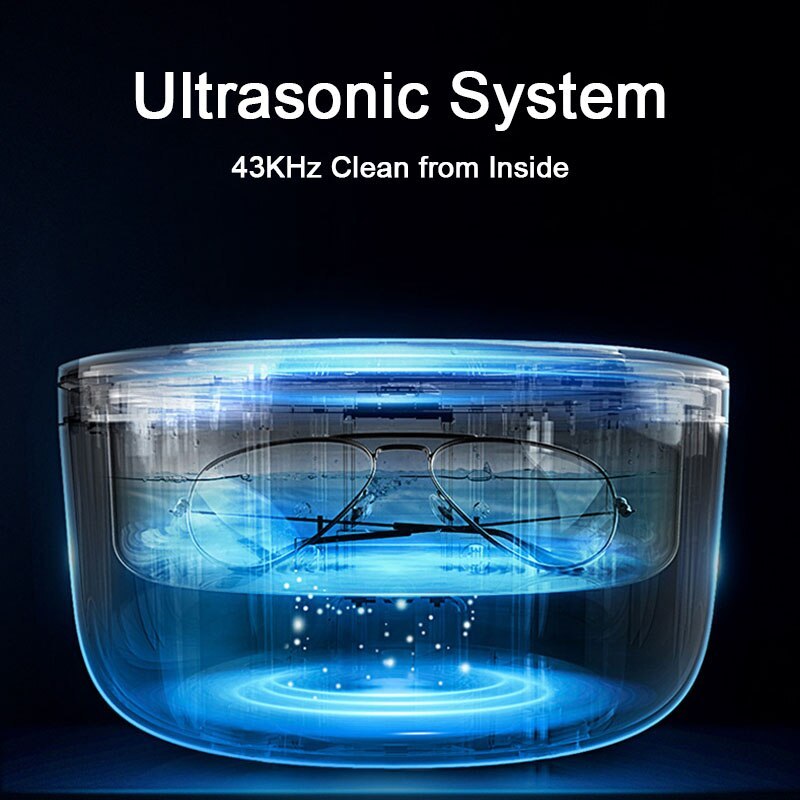 Machine de nettoyage à ultrasons – Pour matériel d’onglerie, bijoux et accessoires de beauté