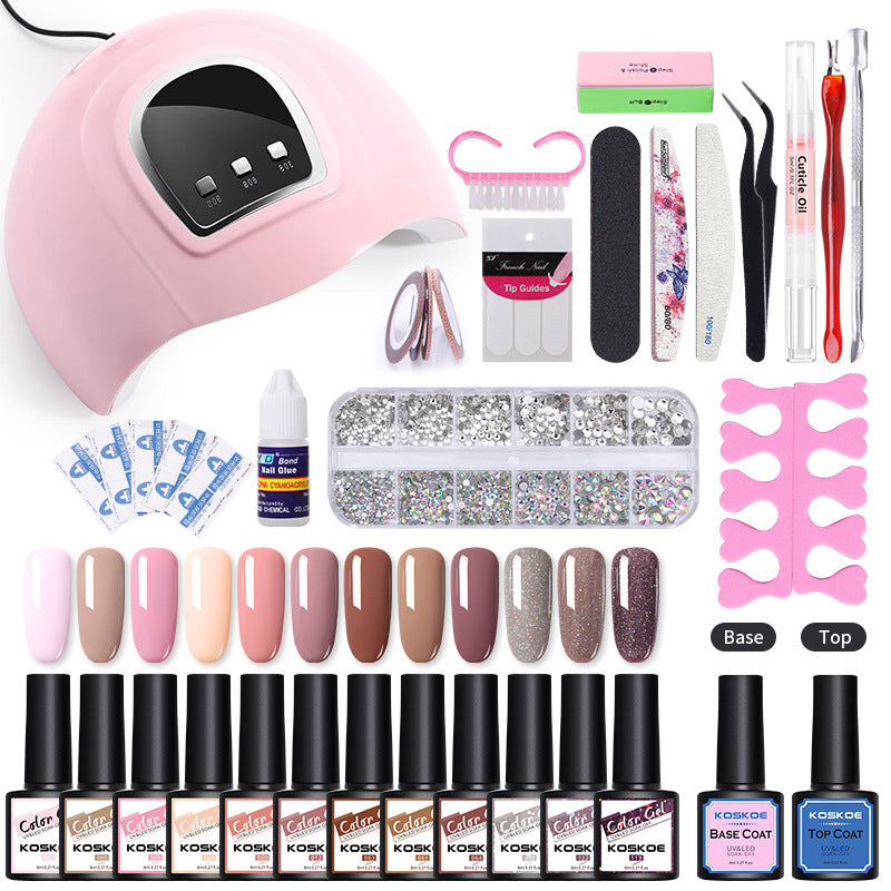 Colle Solide pour Extension d’Ongles - Ensemble Cristal Modèle Long