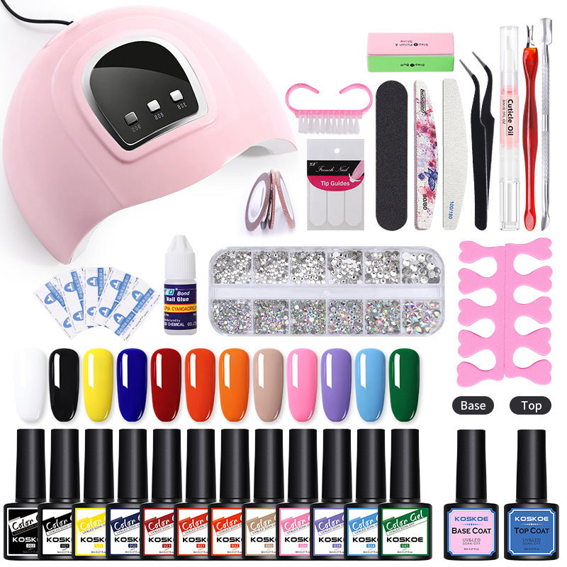 Colle Solide pour Extension d’Ongles - Ensemble Cristal Modèle Long