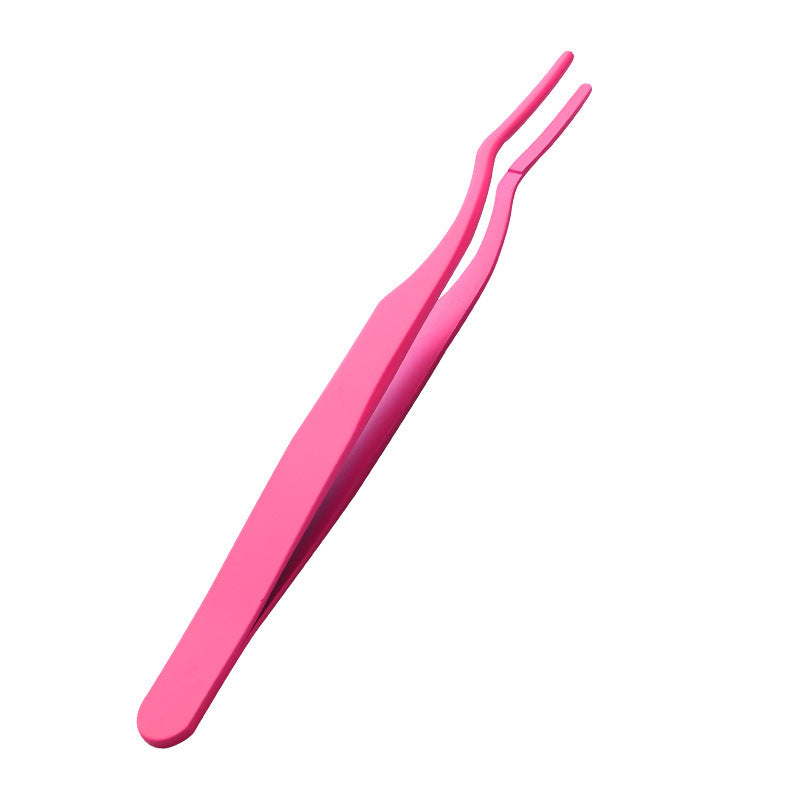 Outil de Beauté en Acier Inoxydable - Pince Assistante pour Recourbe-Cils