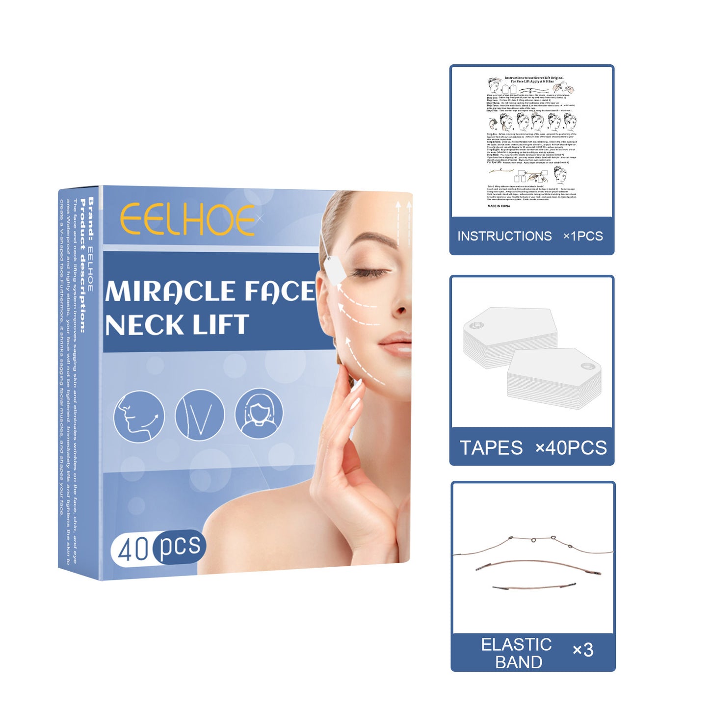 V Face Lift Sticker