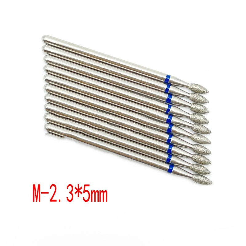 Embout Diamant pour Retirer les Peaux Mortes, Chargement et Déchargement Facile