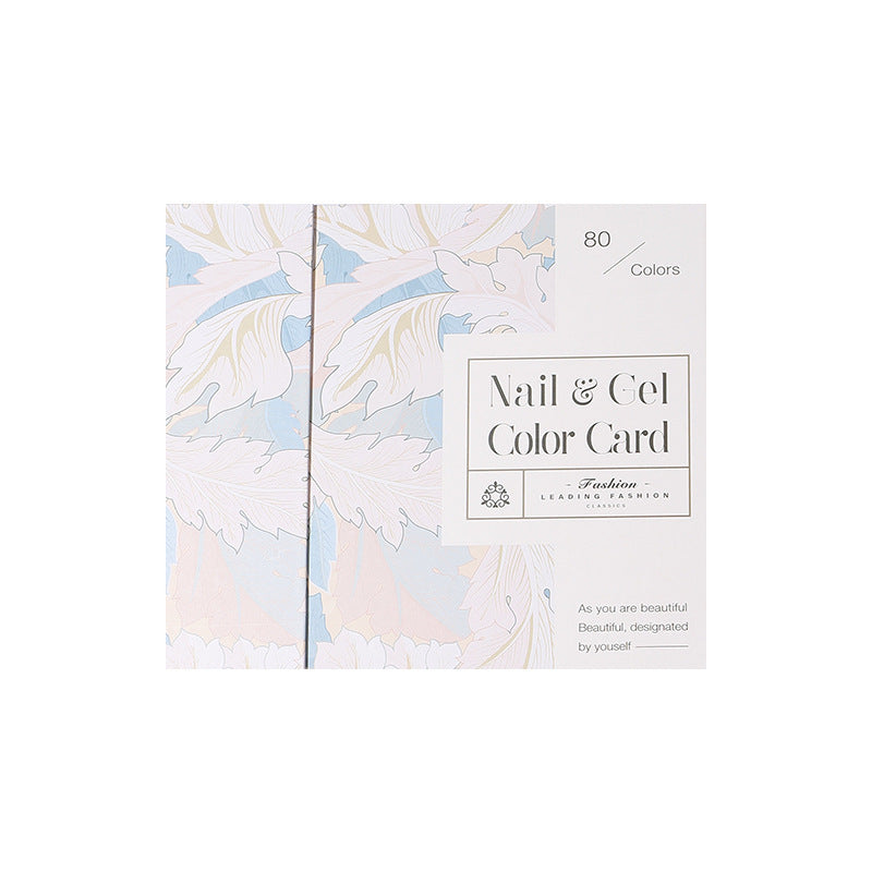 Tableau d'Exposition des Échantillons de Couleurs d'Ongles