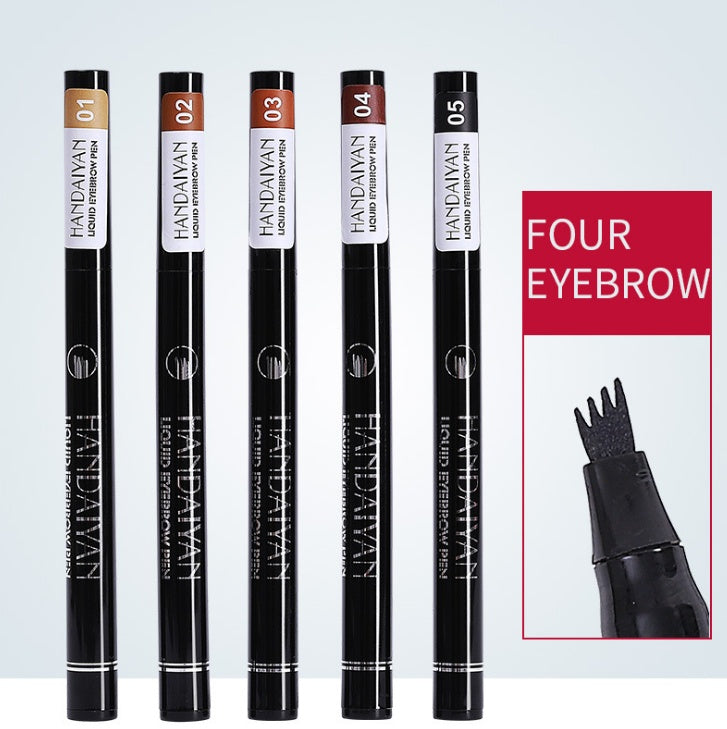 Waterproof Microblading Eyebrow Pencil with Forked Tip