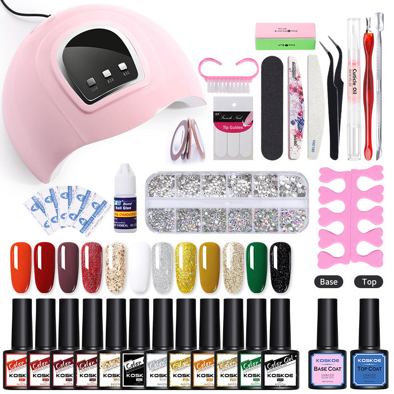 Colle Solide pour Extension d’Ongles - Ensemble Cristal Modèle Long
