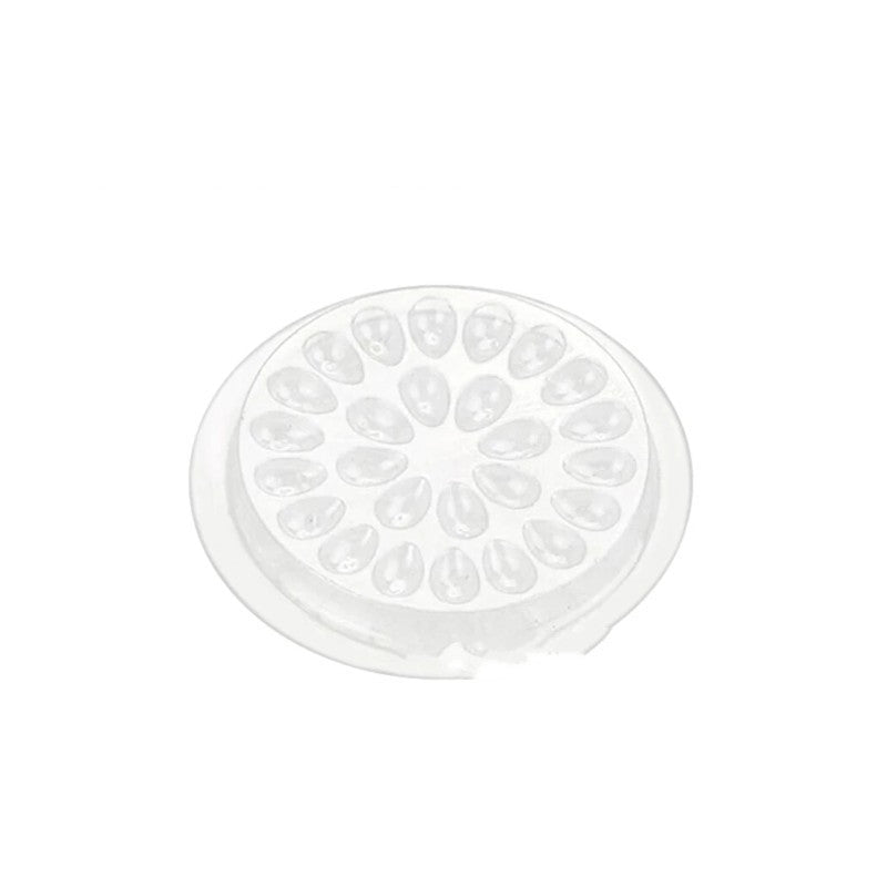 Disposable Plastic Palette: Disposable plastic palette.