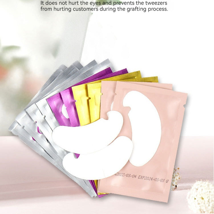 Hydrogel patch for eyelash implantation