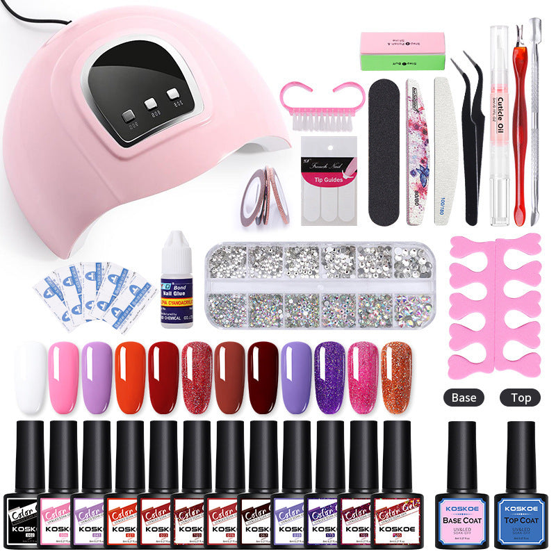 Colle Solide pour Extension d’Ongles - Ensemble Cristal Modèle Long
