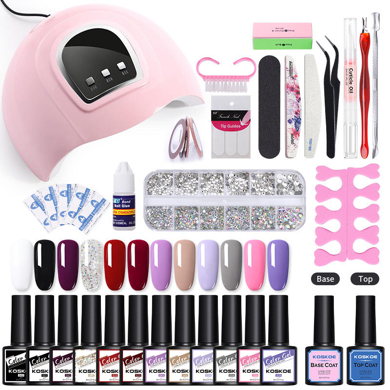 Colle Solide pour Extension d’Ongles - Ensemble Cristal Modèle Long