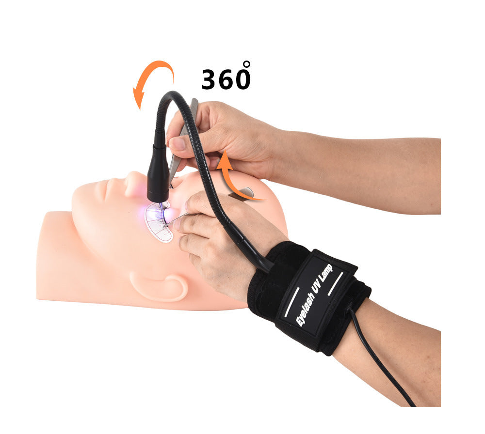 Lampe UV de Poignet - Lampe LED UV Pratique pour Séchage Rapide de Colle Extensions de Cils