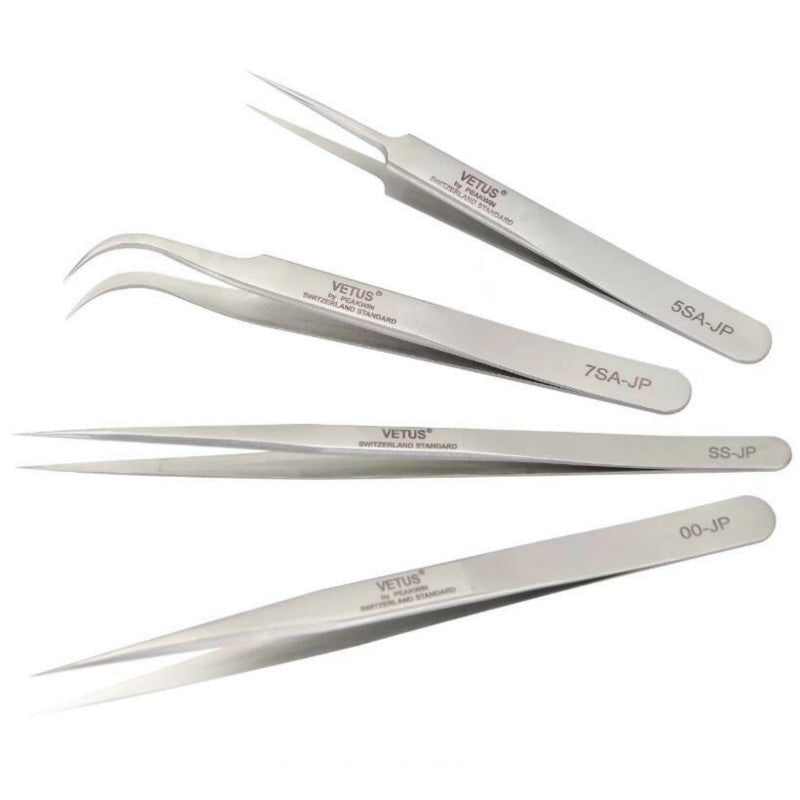 Original Authentic 7SA-JP Eyelash Grafting Tweezers