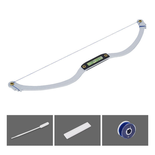 Tattoo horizontal bow ruler tattoo positioning ruler