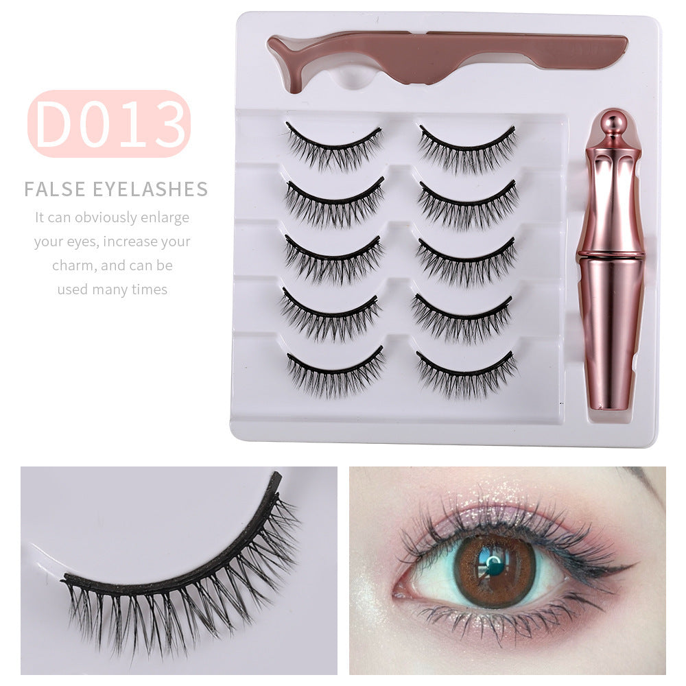Cils magnétiques Cils de vison 5 paires d'aimants