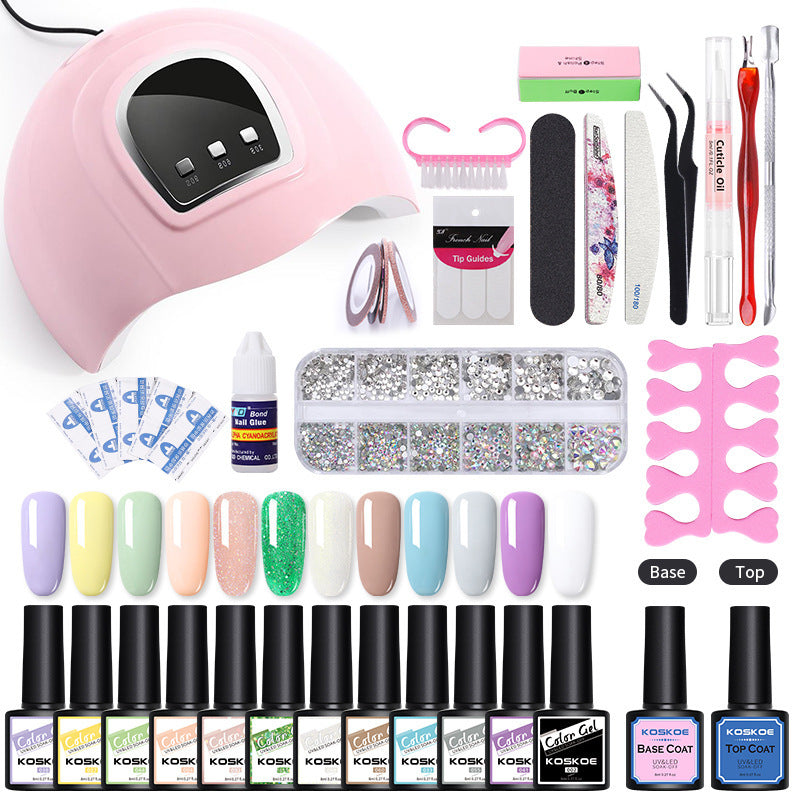 Colle Solide pour Extension d’Ongles - Ensemble Cristal Modèle Long