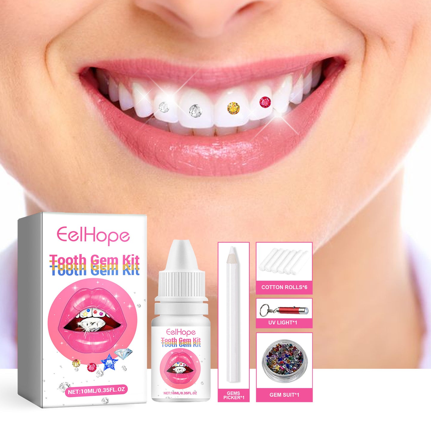 DIY Dental Rhinestone Kit | Insertable Dental Jewel