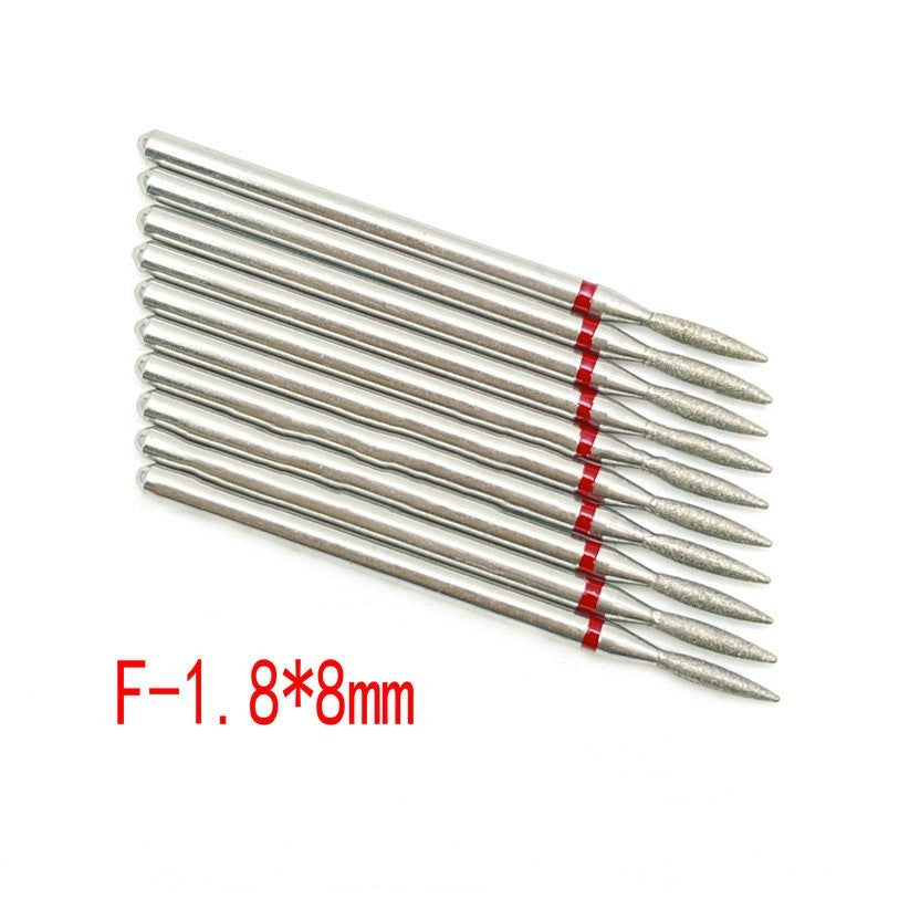 Embout Diamant pour Retirer les Peaux Mortes, Chargement et Déchargement Facile