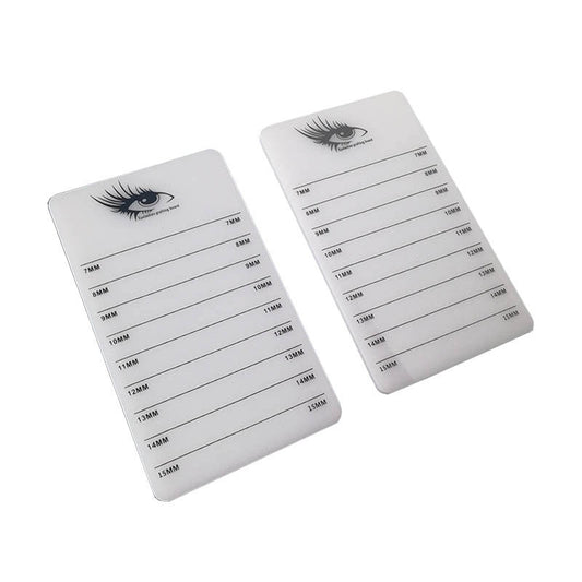 Acrylic Eyelash Extension Board - Convenient Holder for Applying and Removing Eyelashes