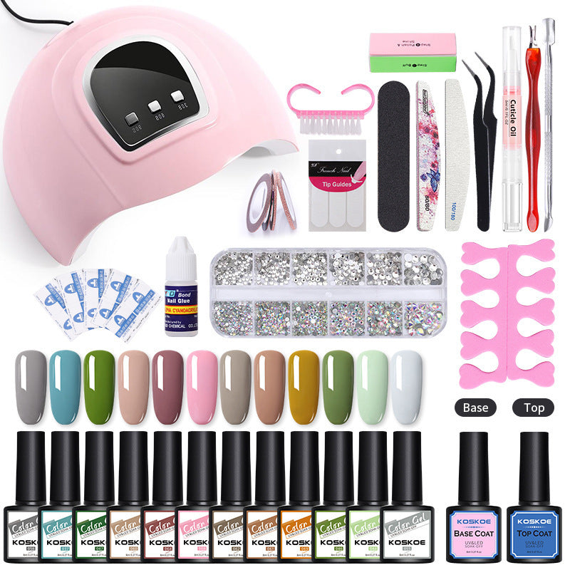 Colle Solide pour Extension d’Ongles - Ensemble Cristal Modèle Long