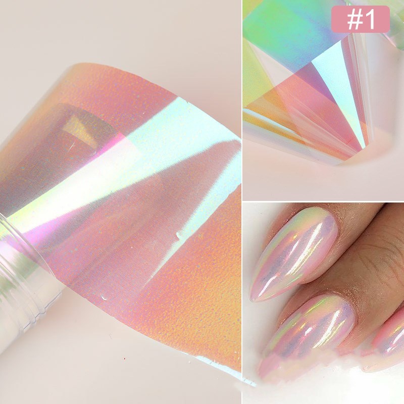 Foils pour ongles série marbre, autocollants