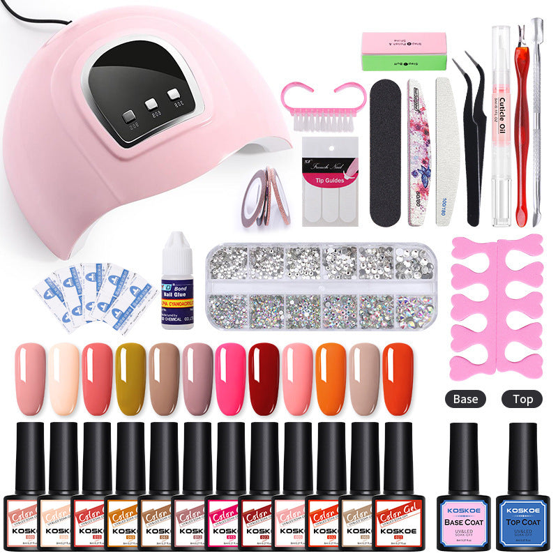 Colle Solide pour Extension d’Ongles - Ensemble Cristal Modèle Long