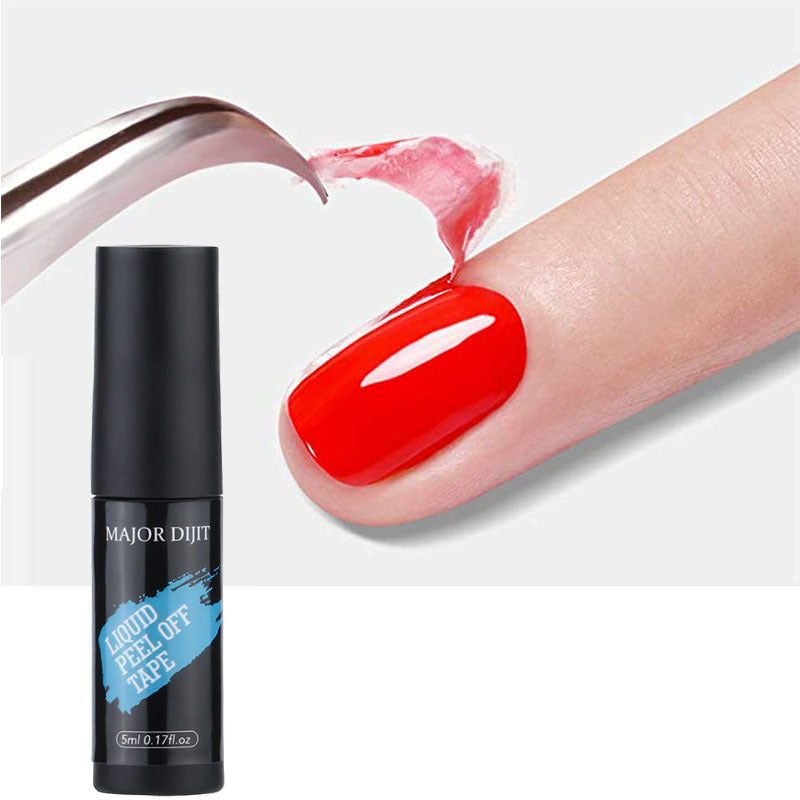 Anti-spill nail polish glue