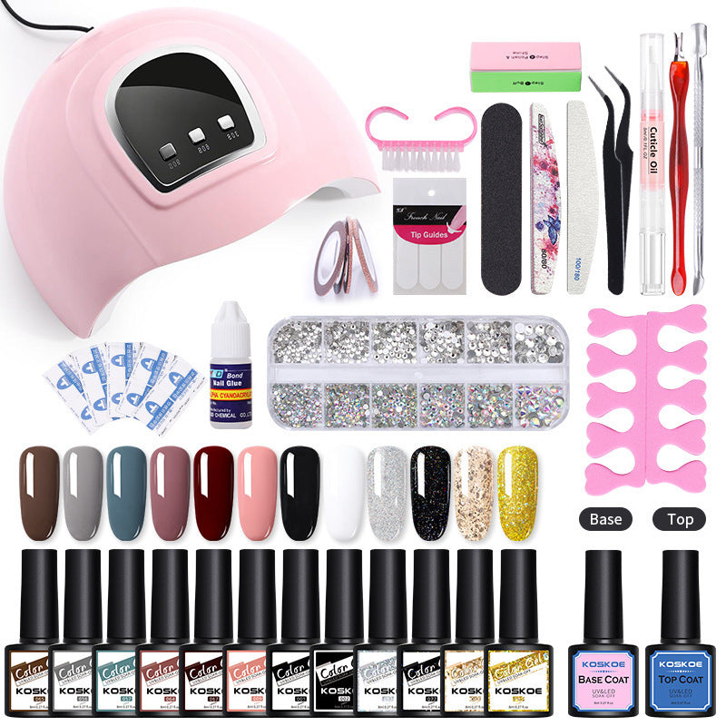 Colle Solide pour Extension d’Ongles - Ensemble Cristal Modèle Long