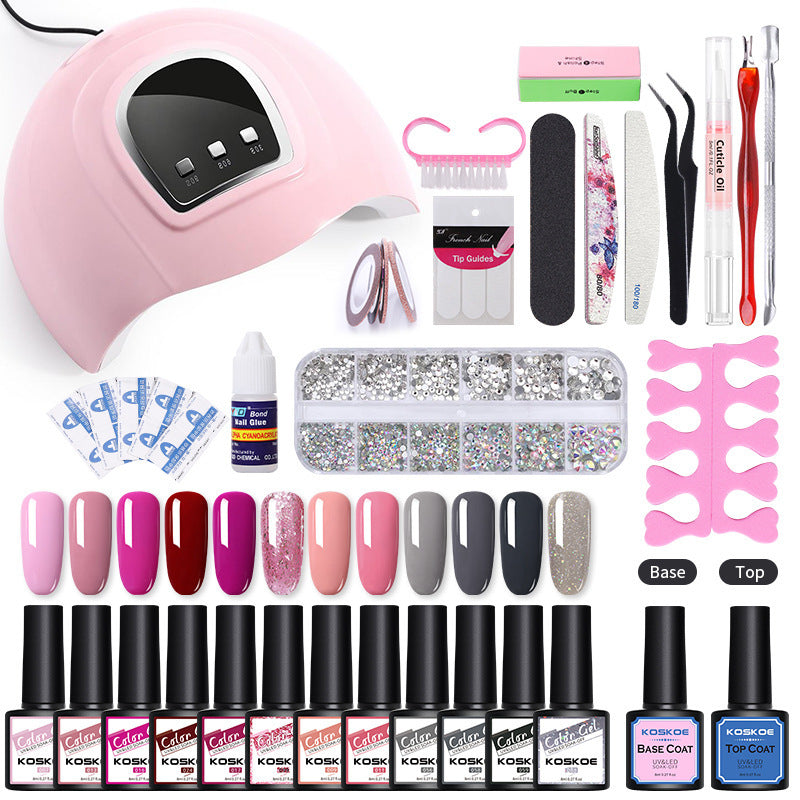 Colle Solide pour Extension d’Ongles - Ensemble Cristal Modèle Long