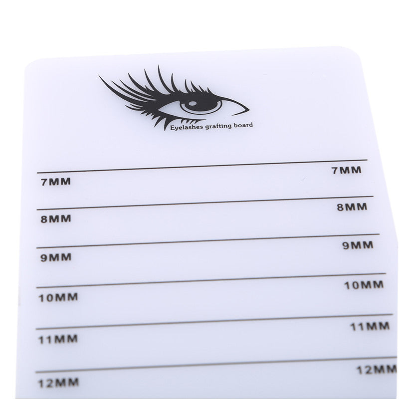 Acrylic Eyelash Extension Board - Convenient Holder for Applying and Removing Eyelashes