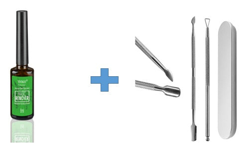 Dissolvant Rapide pour Vernis à Ongles - Facile et Efficace