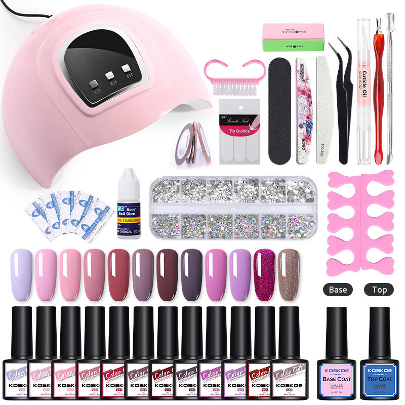 Colle Solide pour Extension d’Ongles - Ensemble Cristal Modèle Long