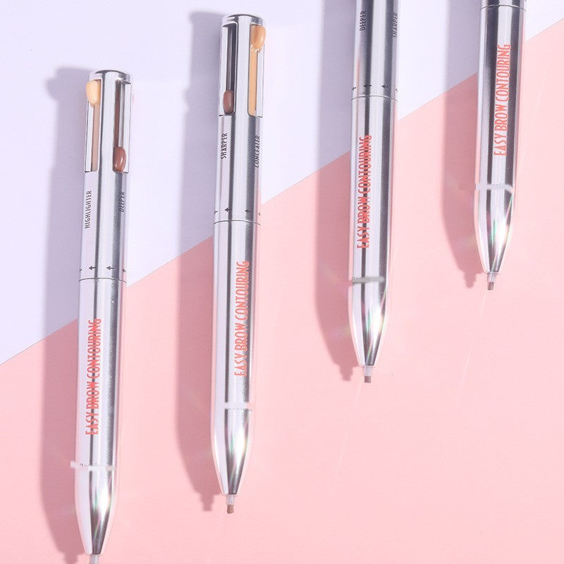 Crayon à sourcils boule quatre en un
