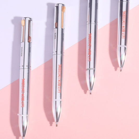 Crayon à sourcils boule quatre en un