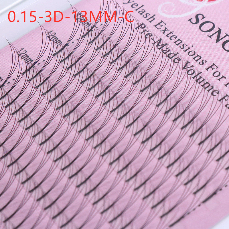 3D eyelash extensions