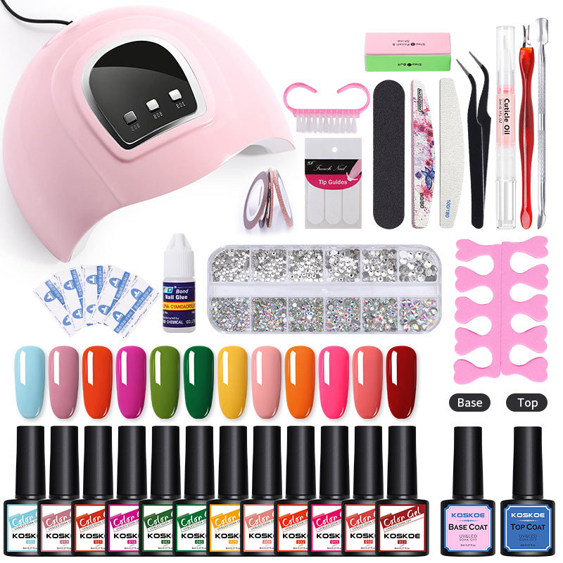 Colle Solide pour Extension d’Ongles - Ensemble Cristal Modèle Long