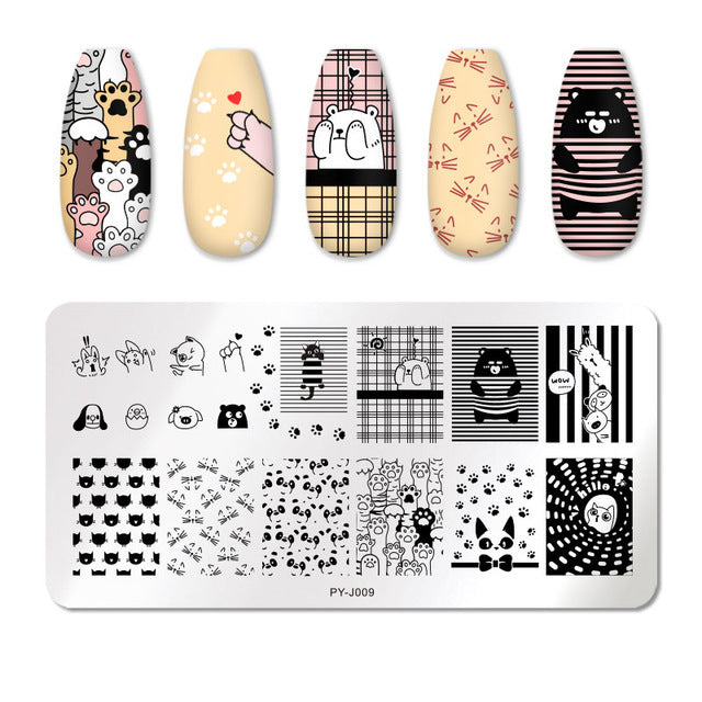 Stamping Plate for Manicure