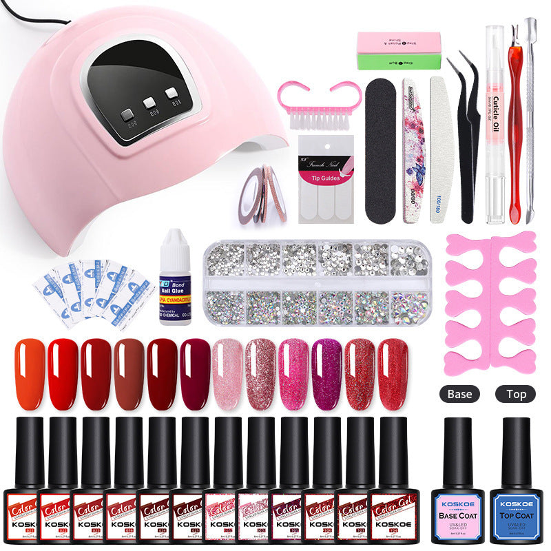 Colle Solide pour Extension d’Ongles - Ensemble Cristal Modèle Long