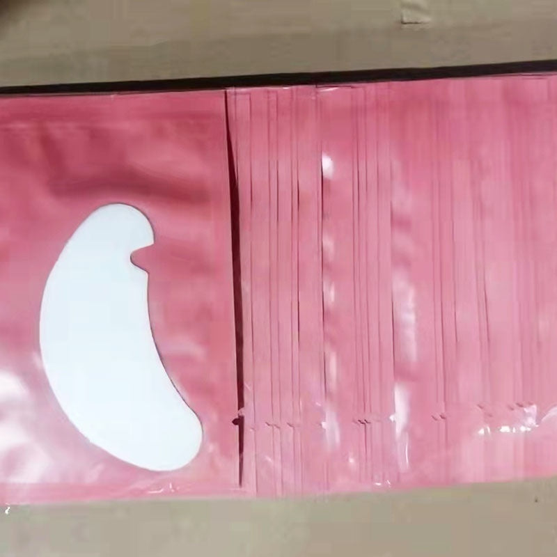 Hydrogel patch for eyelash implantation