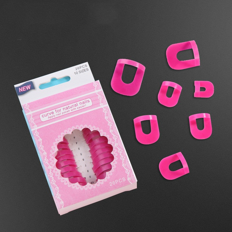 Clip de Modèle pour Vernis – Guide avec Autocollant Anti-Débordement