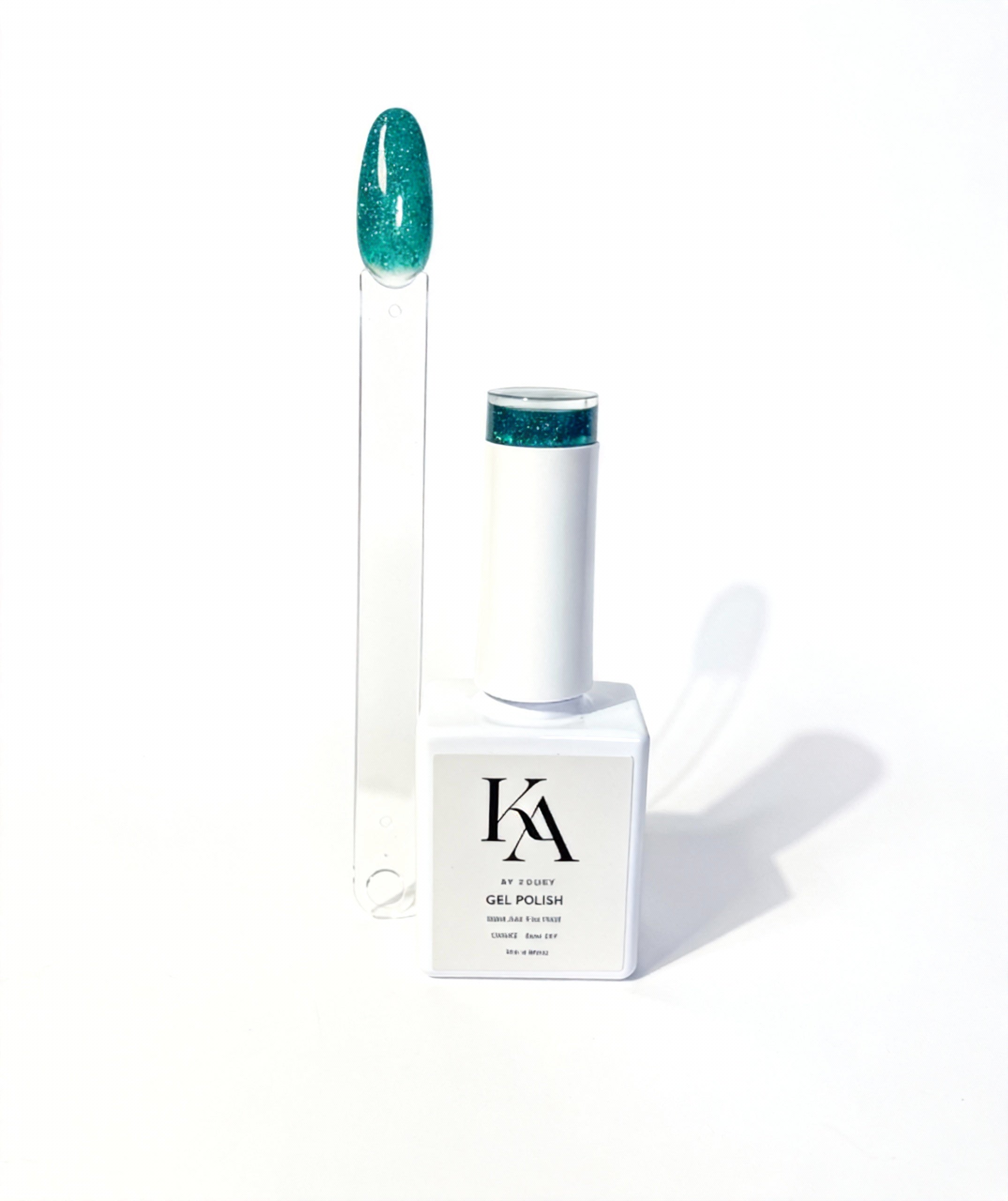 Vernis Gel Vert Pailleté 15 ml