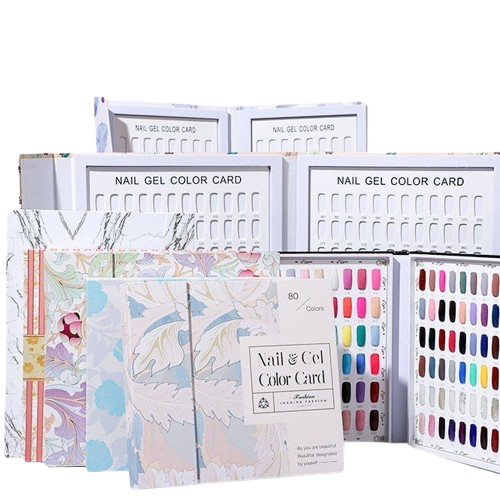 Tableau d'Exposition des Échantillons de Couleurs d'Ongles