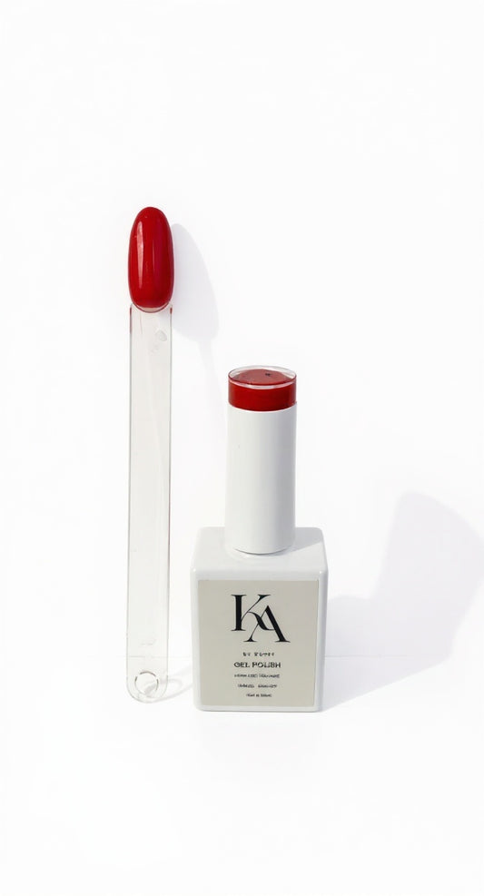 Vernis Gel Rouge Lumineux 15 ml – Esprit Noël | Gel Polish UV/LED – Soak Off – 100% TPO Free & HEMA Free – Édition Limitée