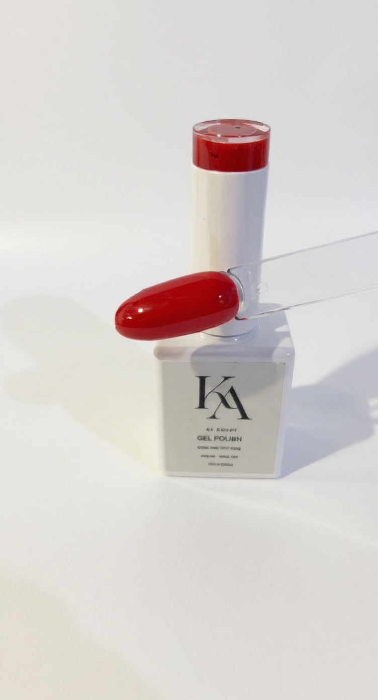 Vernis Gel Rouge Lumineux 15 ml