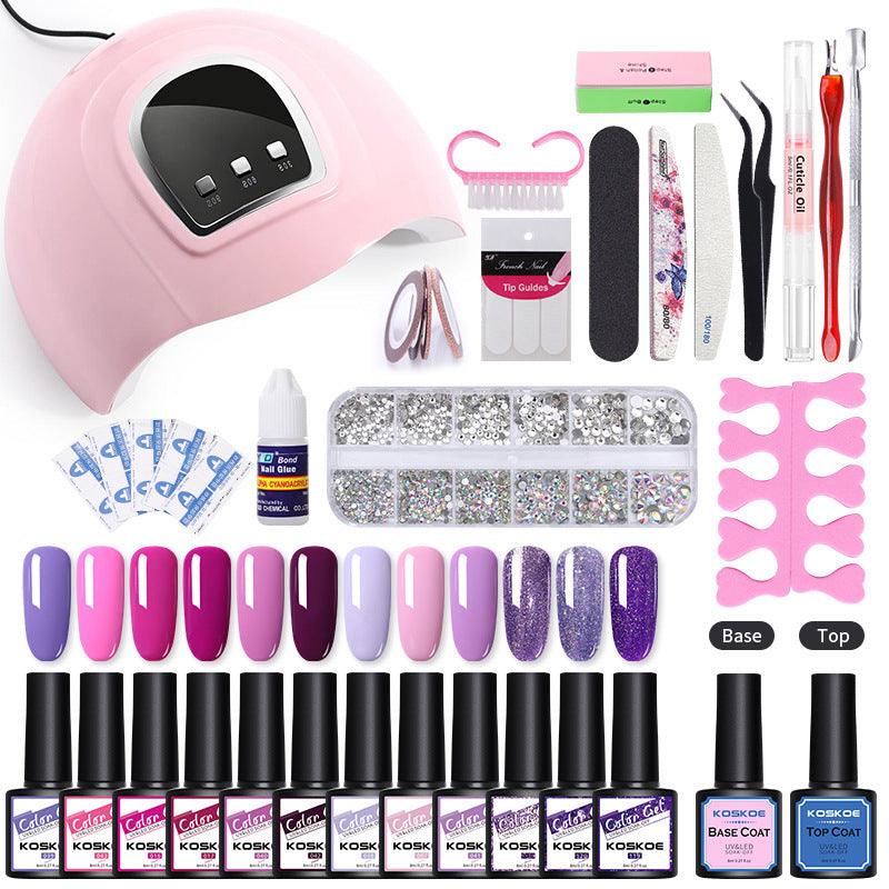 Colle Solide pour Extension d’Ongles - Ensemble Cristal Modèle Long