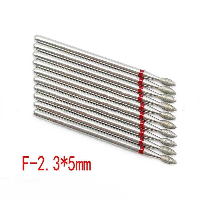 Embout Diamant pour Retirer les Peaux Mortes, Chargement et Déchargement Facile