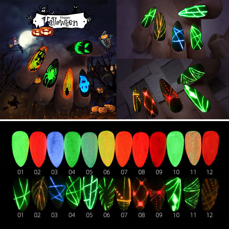 Glow in Dark Gel for luminous nails